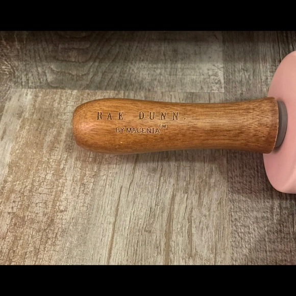 Rae Dunn BAKING LOVE pie dish and rolling pin. - Picture 3 of 3